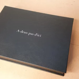 Coffret cadeau du livre photo